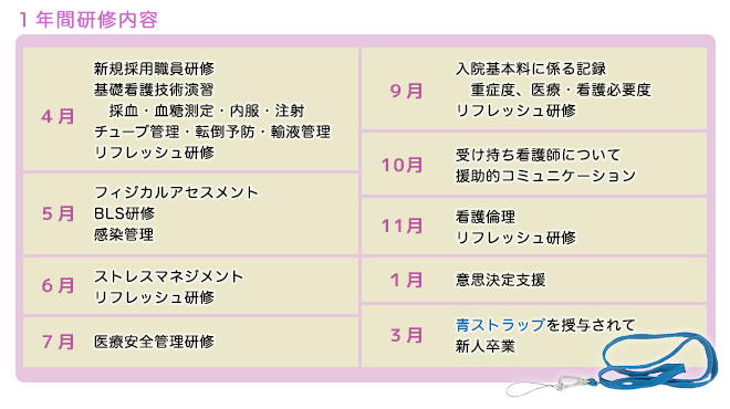 年間研修内容